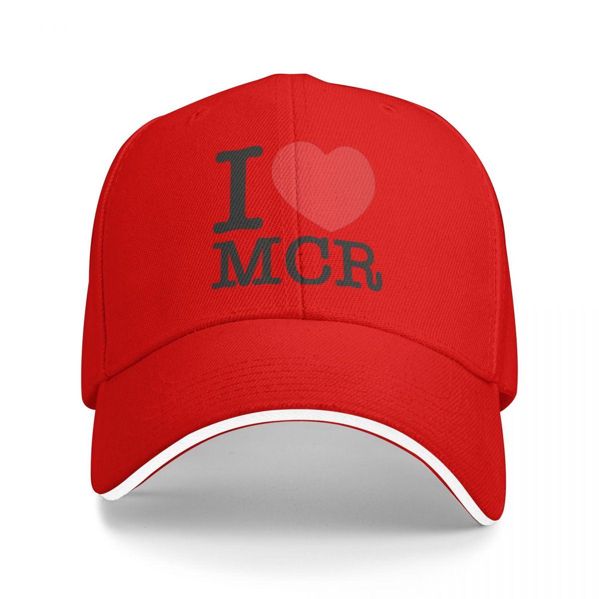 Baseball Caps I Love MCR Print My Chemical Romance Graphic Sport Female Male Summer Caps One Size