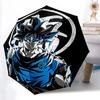 1pc Anime Super Saiyan Blue Goku Automatic Opening and Closing Umbrella - Small Umbrella Suitable for Various Occasions G006