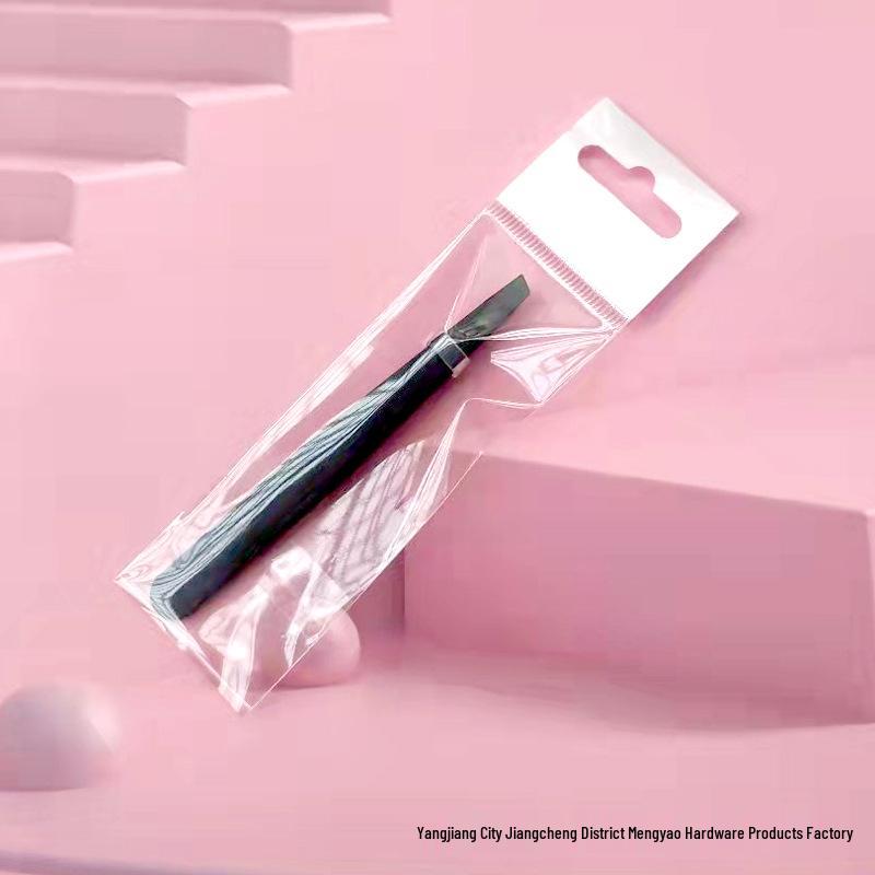 

Индивидуально упакованные пинцеты из нержавеющей стали со скошенными кончиками для придания формы и выщипывания бровей