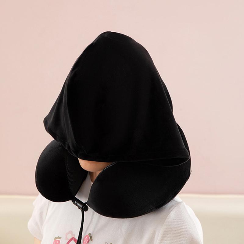 1PC Car Travel Accessory Minimalist Style Durable Fabric Durable Fabric Travel Headrest Comfortable Multi-Color