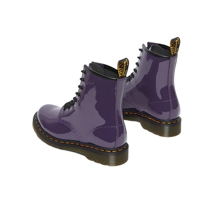Dr. Martens Simple Comfortable Versatile Martin Boots Women Boots Black Blackcurrant-Purple 27216628