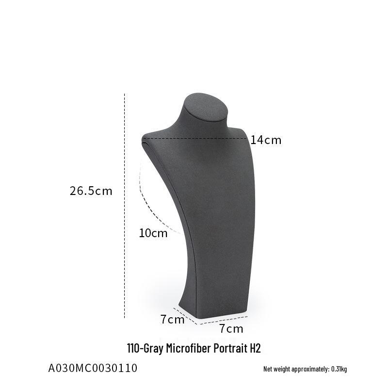 Weiyuanpeng Ultra-fiber Mannequin Necklace Display Stand