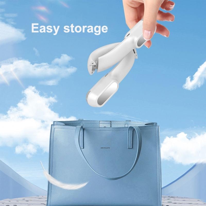 Bladeless Neck Fan Natural Wind Mode-Adjustable Hand-free for Outdoor Indoor Use