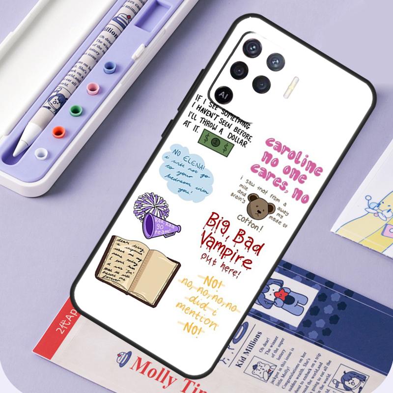 The Originals Vampire Diaries For Oppo A96 A76 A16 A94 A74 A54 A15 A18 A38 A58 A78 A98 A40 A60 A80 A57 A17 A77 A5 Pro Case