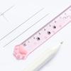 1pcs Cute Kitten Cat Claw Ruler Stationery Fun Drawing Gift Office School Measurement Drawing Ruler