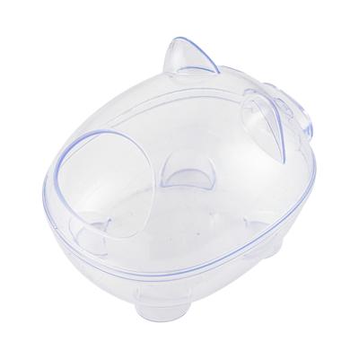 Pet Bath Bathroom Toilet Transparent Multifunctional Pig Bath