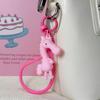 Cooler Pferde-Anhänger Schlüsselanhänger Niedlicher Pferde-Schlüsselanhänger mit Lanyard Cartoon-Anhänger für Handtaschen Tier-Schlüsselanhänger Glücksbringer