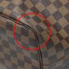 LOUIS VUITTON Damier Neverfull MM Tote Bag Brown Women N51105 Used