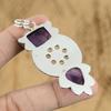 Easter Deal 925 Sterling Silver Star Amethyst Gemstone Daughter Wedding Pendant