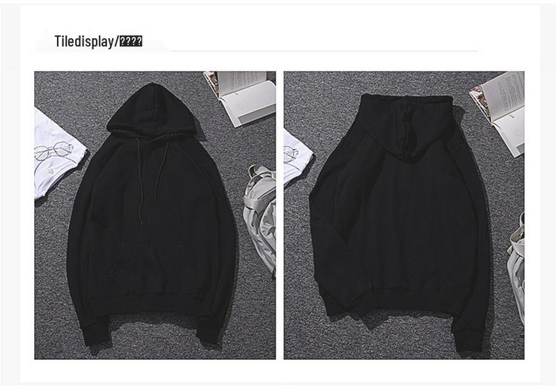 Sword Art Online Loose Fit Hooded Pullover Sweatshirt - Korean Street Style, Long Sleeve, New Collection