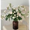 With Stems Fake Flower Bouquet Silk Flower Wedding Flowers Artificial Roses Flower  Table Patio