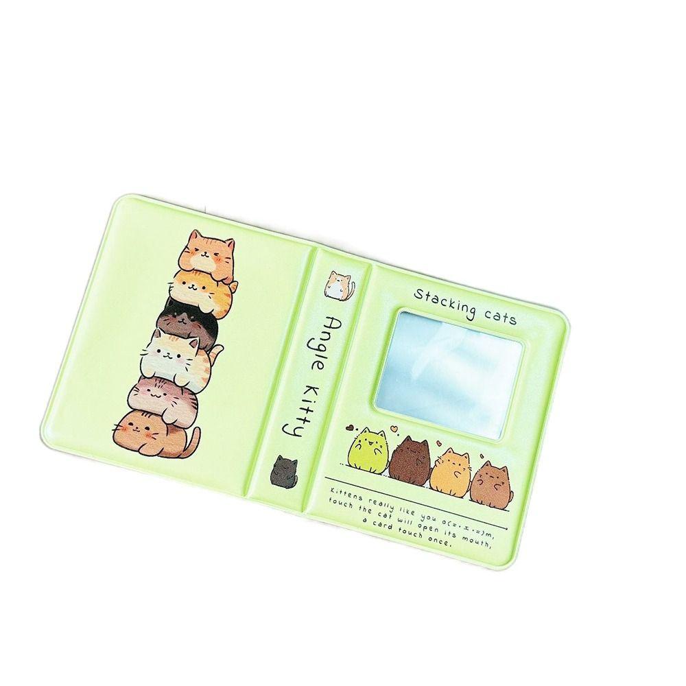 

Idol Picture Hollow Photo Storage Album Pile Cat Star Card Collect Book Star Card