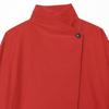 New stand-up collar one-button loose bat-sleeved jacket top 0670768