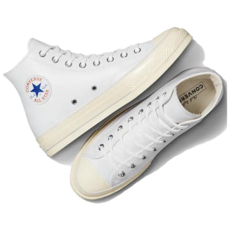Converse 1970s Comfortable Versatile High Top Canvas Shoes Unisex White
