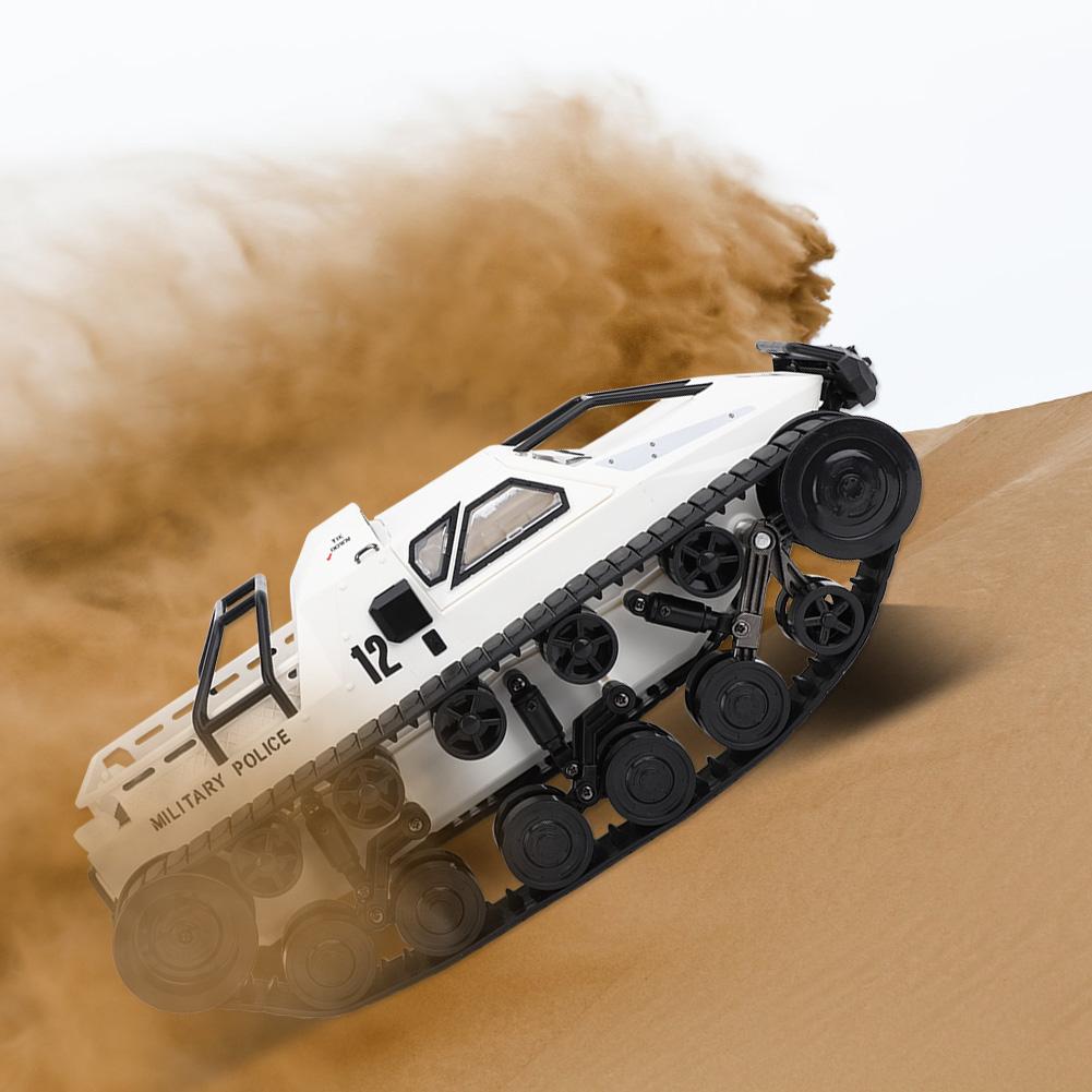 2.4Ghz 112 Simulation Tank Electric Remote Control Car with 5Meters Wading DepthWhite