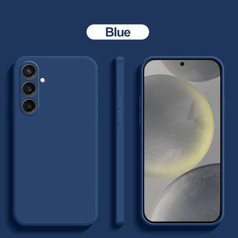 

24 Ultra Plus S24Ultra Чехол Oringal Square Liquid Silicone Phone Case для Samsung Galaxy S24 S 24 Ultra Plus S24Ultra Мягкий чехол For Galaxy S24 Ultra