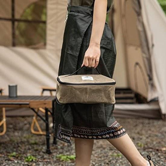 Naturehike Official Shop Cooking Tools Box Outdoor Storage Bag Barbecue Camp Kitchen Container Peg Multi-Container Large Capacity Multi-Functional