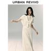 UR Women's Pleated Shawl Dress UWU760016