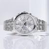 Casio EDIFICE series, retro business, classic three-eye six-hand date display, sports waterproof, quartz movement, stainless steel EFB-670SBS-8AVUPR