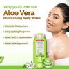 Mamaearth Aloe Vera Moisturizing Body Wash 275 ml Pack of 1 With Calming Jasmine Fragrance For Soft Skin