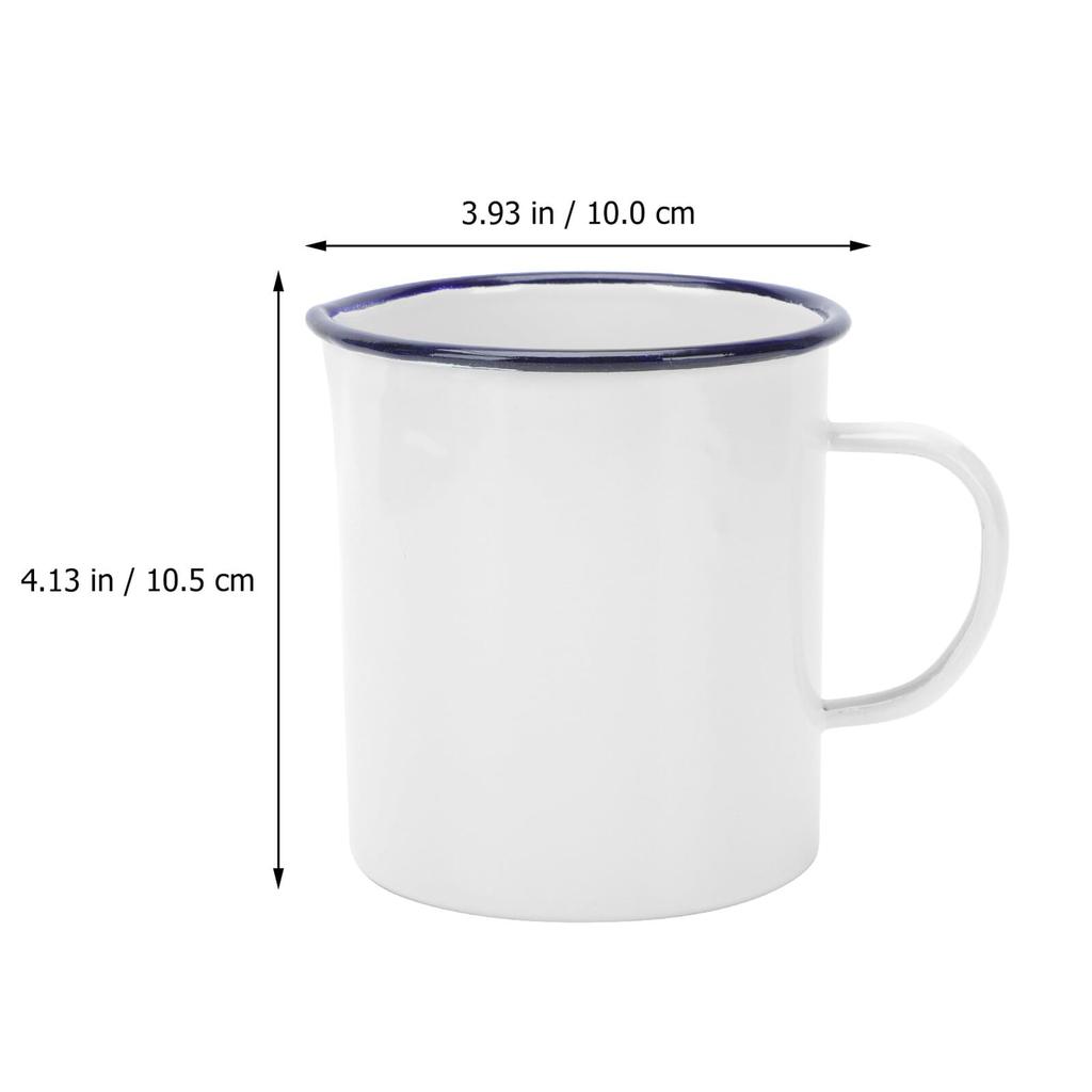 EXCEART Enamel Measuring Cup, Wear-Resistant, Simple Design, for Kitchen and Laboratory Use