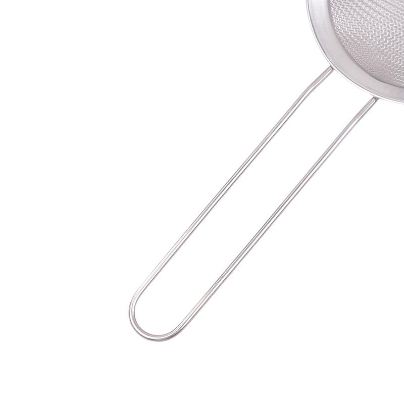1 Stück Edelstahl Saft Sojamilch Sieb Sieb Ultrafeines Maschensieb Öl Sieb Fisch Knödel Hotpot Abtropflöffel Langer Griff