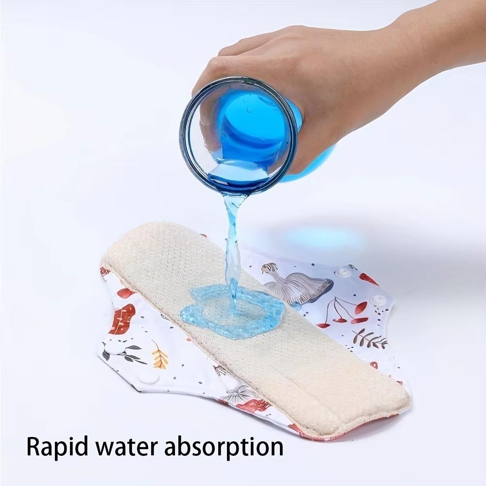 5Pcs/Set Cotton Sanitary Napkins Reusable Menstrual Pads High Quality Panty Liners