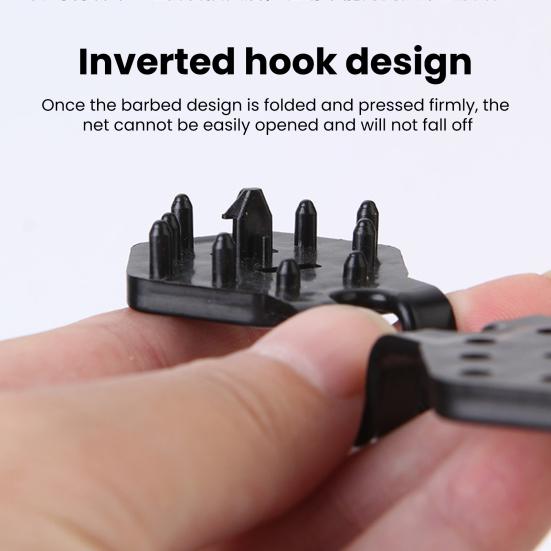 Schattenstoff-Klemmgriff Schwerlast-Klemmgriff Gewächshaus-Schattenstoffklemme Winddichte Markisenklemme für Gartengewebe Sonnenschutzzelte Planen Überdachungen