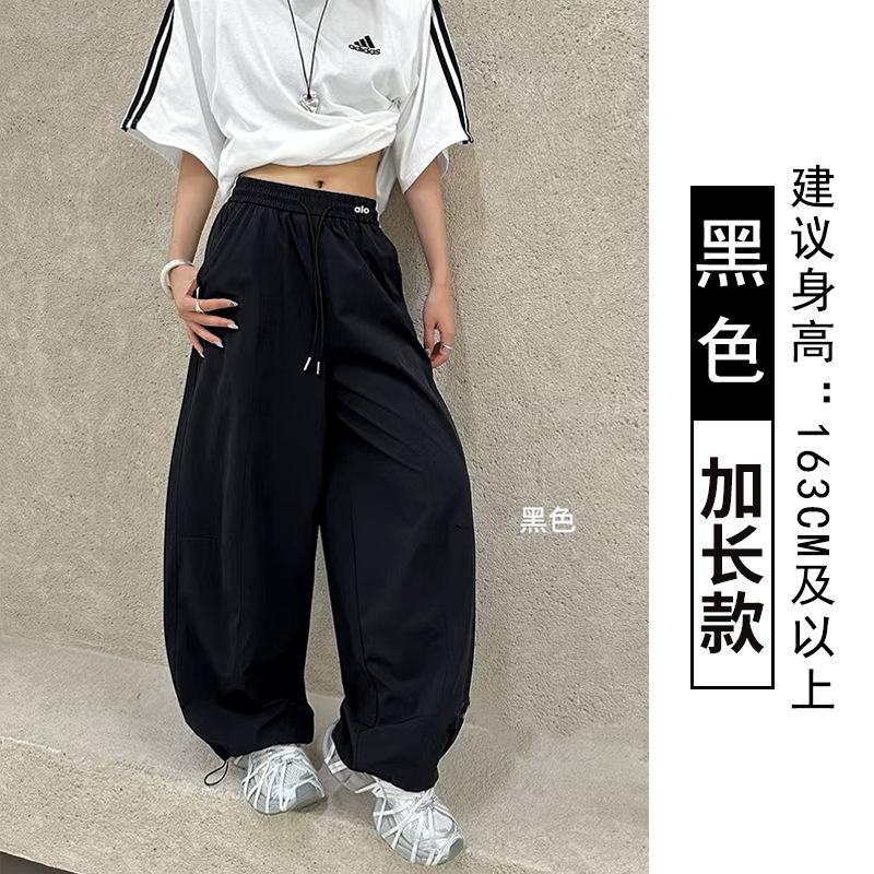 Dopamine Wide-leg Pants Women's Summer New High-waisted Loose Casual Yamamoto Pants Drape Straight Pants