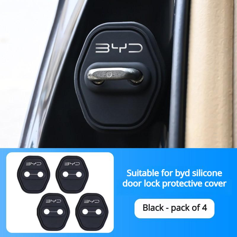 BMF1 FOR BYD door lock cover, car door lock shock-absorbing protective sleeve, specially designed for car door closing, anti-collisio