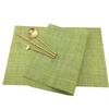Dinner Placemat 6pcs Dining Pvc Table Mat Disc Pads Green Decoration Tablemat Tableware Pvc Placemat Kitchen Dinning Bowl Mat