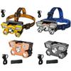 Multi Mode LED Headlamp with Adjustable Beam and Waterproof Construction