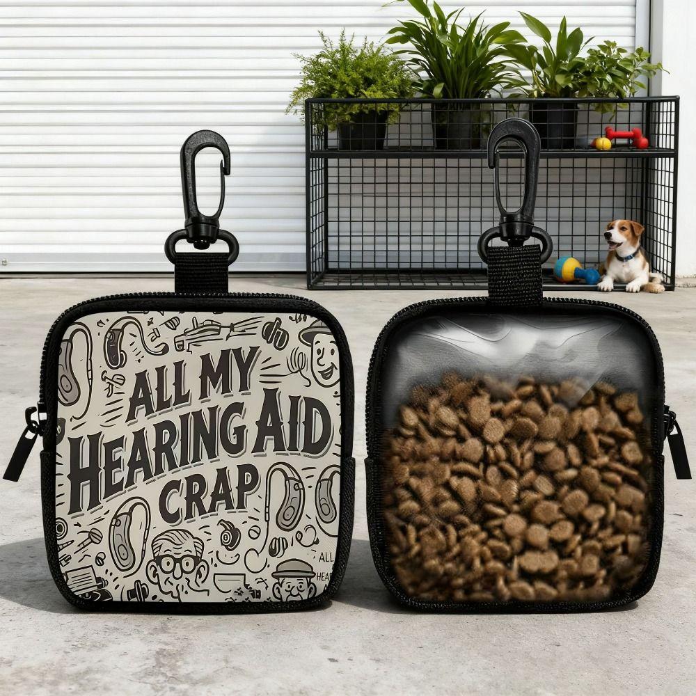 Mini Size Dog Treat Pouch Portable Pet Snack Pouch Dog Reward Bag Pet Training Pouch Outdoor