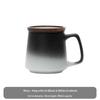 Ceramic Water Cup Teacup Office Cup with Lid Coarse Pottery Mug High-end Teacup Tea Water Filter Cup