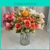 Künstliche Seidenrose Blumengesteck Für Fotorequisiten Heimdekoration Hochzeitsgebrauch