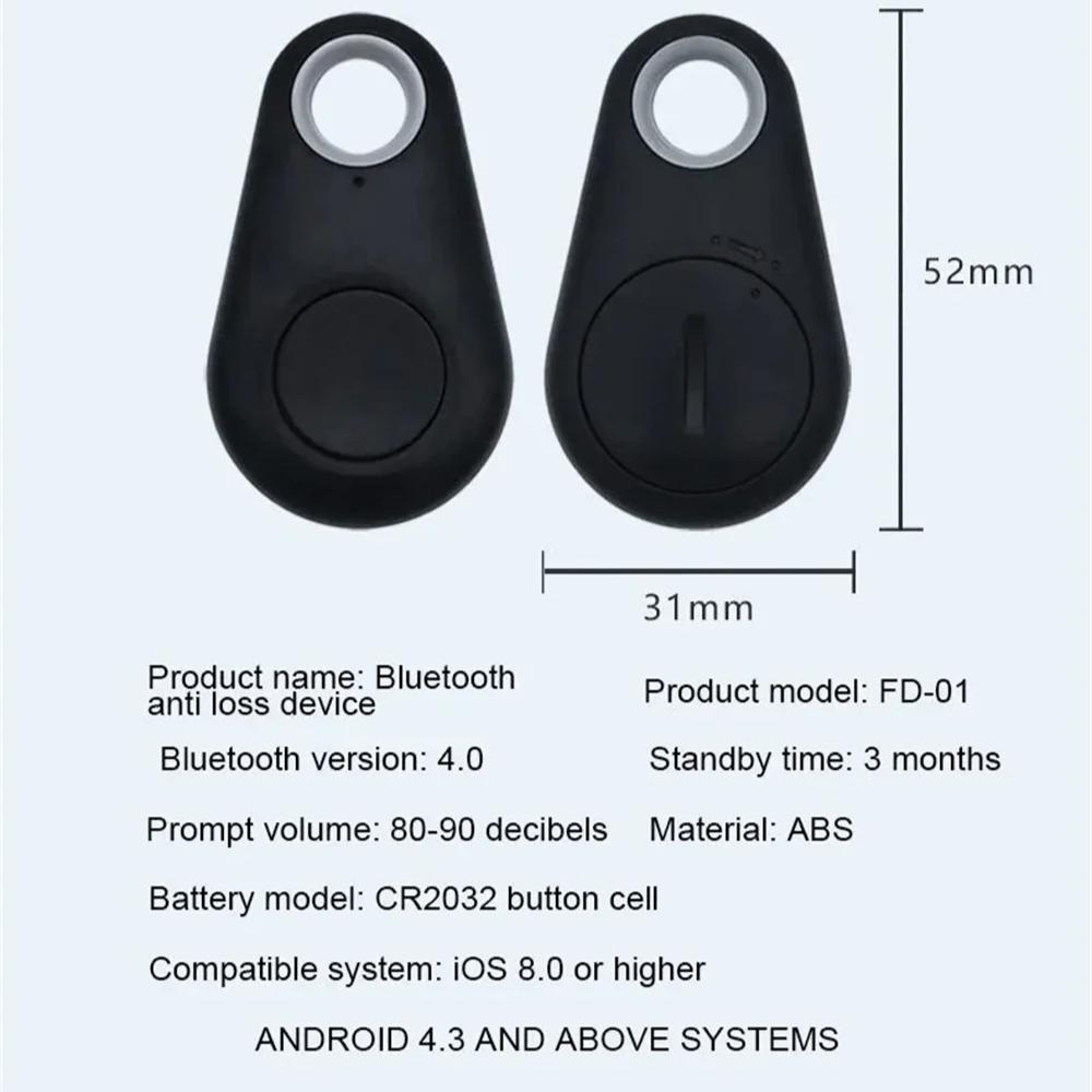 GPS Tracker Mini Fashion Smart Pets Anti Lost Alarm Wireless Child Bag Key Finder Locator Reminder Selfie Shutter Control