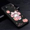 Hello Kitty Kuromi Case for Samsung Galaxy Z Flip4 Flip3 5G PC Hard Cell Phone Shell Z Flip 4 3 Black Coque Zflip4 Zflip3 Cover