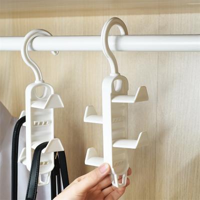 Multi-schicht Kleiderbügel Haken Kleiderschrank Kleidung Schal Tasche Hut Organizer Hängen Rack Schrank Aufhänger Hause Platzsparende Lagerung Haken