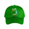 Hello School Crayon Heart Baseball Cap Fashion Unisex Sunhat Womens Outdoor Sports