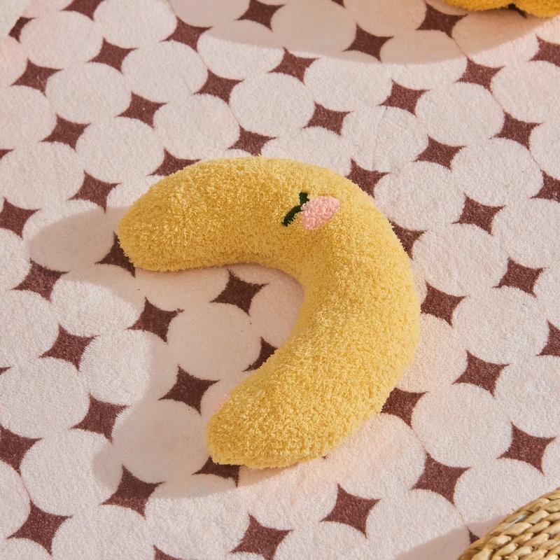 Cat U-shaped Cervical Spine Protection Pillow, Deep Sleep Throw Pillow, Soft and Comfortable Cat Toy, Plush Pet Supplies