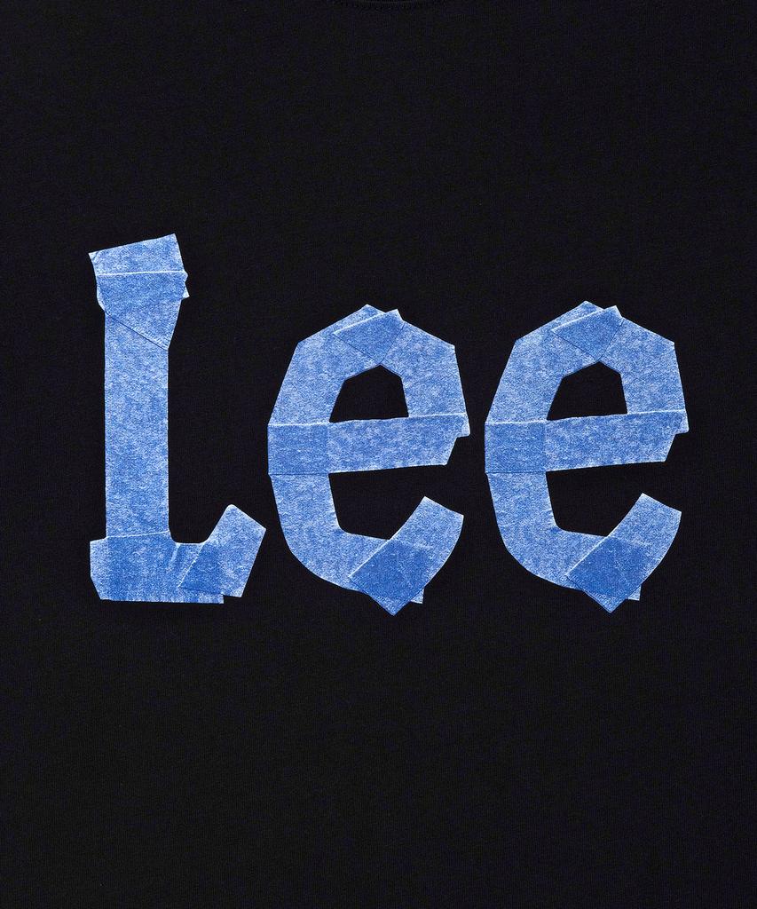 LEE Masking Logo Short Sleeve T-Shirt Black