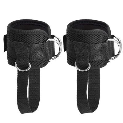 1/2PC Fitness Ankle Strap Ankle Straps Work Out Cuff Attachment for Home Gym Breathable Ankle Strap Neoprene Padded Outdoor