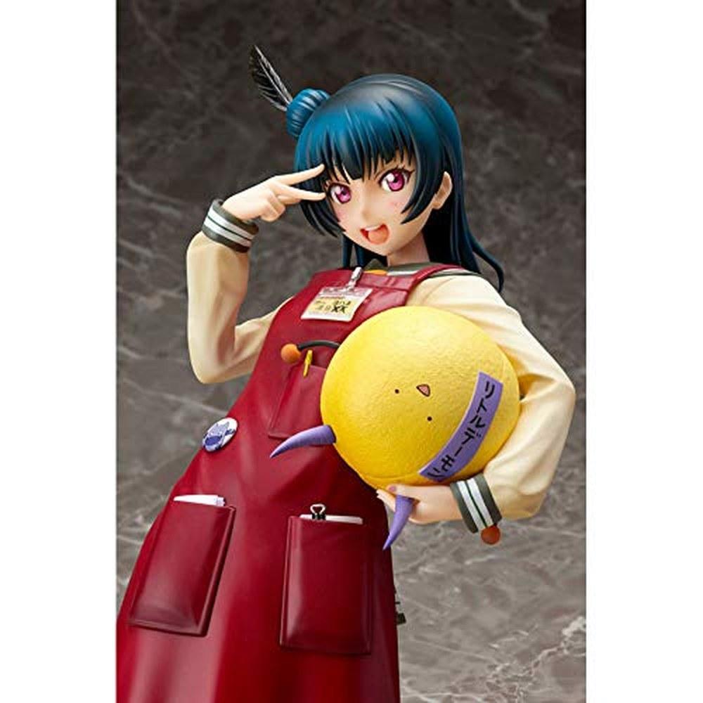 Broccoli Love Live! Sunshine!! Gamers Numazu Store Signboard Girl Yoshiko Tsushima 1/7 Limited Edition Figure