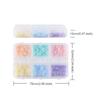 1 Box Macaron Colour Camellia Rose Nail Art Charms Floral Resin Nail Decorations Accessories for Nail Supplies Parts