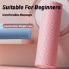 Rullo in Schiuma EVA Solido per Principianti Colonna Yoga Rilassante Muscolare Rullo Massaggiante per Pilates Sollievo Lombare Attrezzatura Fitness