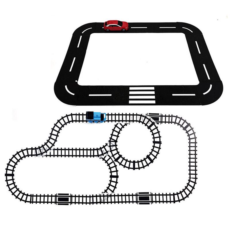 Traffic Track Stickers & Road Tape Set for Kindergarten DIY Playground Activities