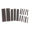 Black Heat Shrink Tube Kit Thermoresistant Tubing Shrink Wire Wrapping Electrical Connection Cable Insulation Sleeves Protecter