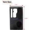 RLB-HILON Black Center Console Shifter Bezel Gear Shift Panel Cover Cup Holder Trim Compatible With Toyota Tacoma 2005-2015