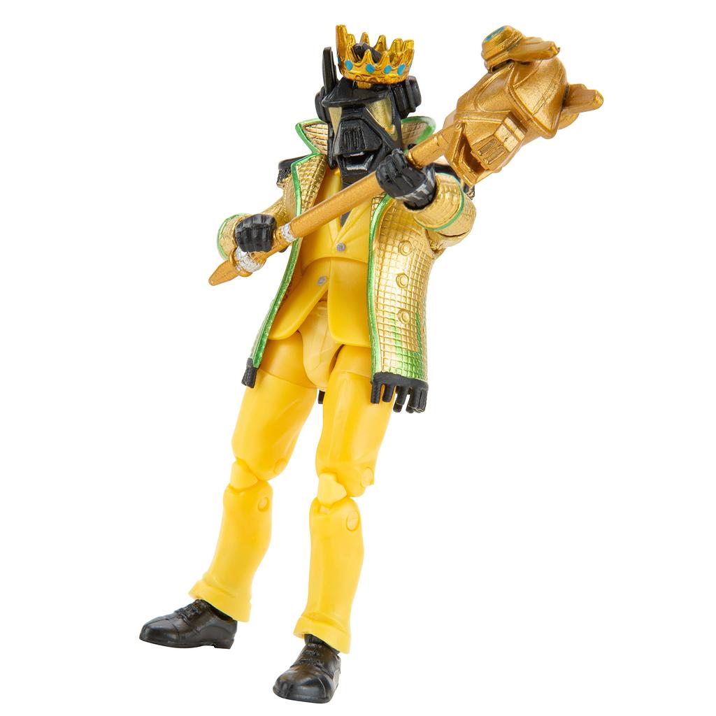 Fortnite Solo Mode Series 12 Y0ND3R (Solid Gold) 4-inch Action Figure FNT0913