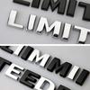 Dsycar 3D Aufkleber Chrom Logo 4x4 Emblem Logo Aufkleber Namensschild Abzeichen Dekoration für Jeep Grand Cherokee Wrangler Compass Schwarz "LIMITED" C0622#Schwarz